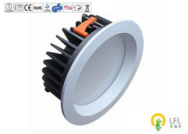 D230mm * H99mm 15W LED Downlight Untuk Lingkungan Komersial 4400lm - 4800lm