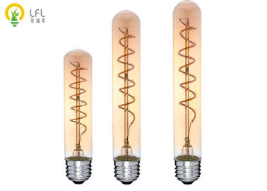 Melengkung Spiral Filament Lampu LED Dekoratif Untuk Vintage Pendant Light 2200K