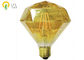 4W 2200K Flat Diamond Dekorasi LED Bulbs Dengan Golden Glass D64 * 148mm