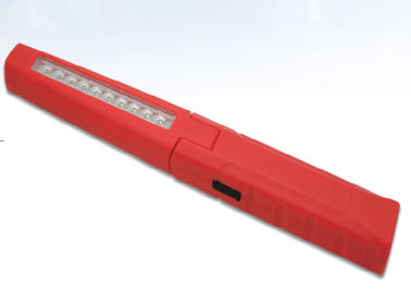 Lampu Kerja Isi Ulang Cordless Merah, Bahan Aluminium Baterai Kerja Ringan 3.5W 200lm