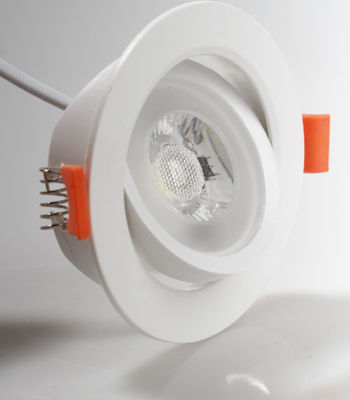 3watt / 5watt / 7watt Eco Plastic Led SMD Downlight 97Ra 550lm
