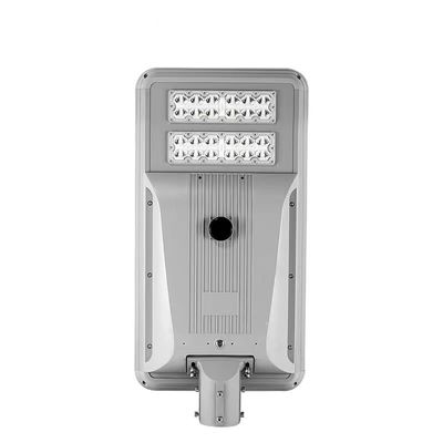 Lampu LED Luar Ruangan Komersial 200lm / W Lampu Jalan Surya dengan Panel Monokristalin Pilihan Daya yang Dapat Dikustomisasi