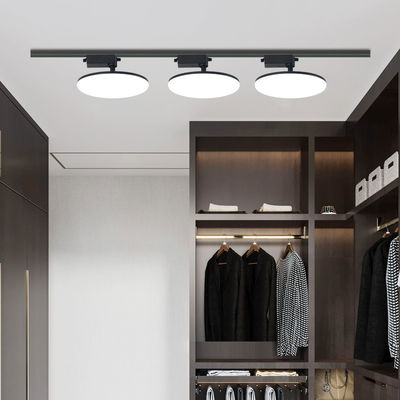 LED Track Light Spotlight Scattered Light Toko Komersial Jenis Kereta Api Isi Pakaian Cahaya Toko Live Room Tiga nada