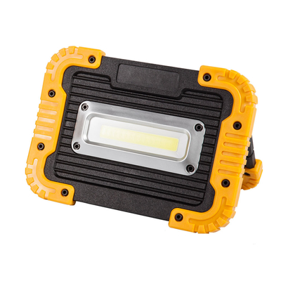 10W 1000LM High Lumen Rechargeable COB Work Light Portabel Dengan Pegangan Tripod